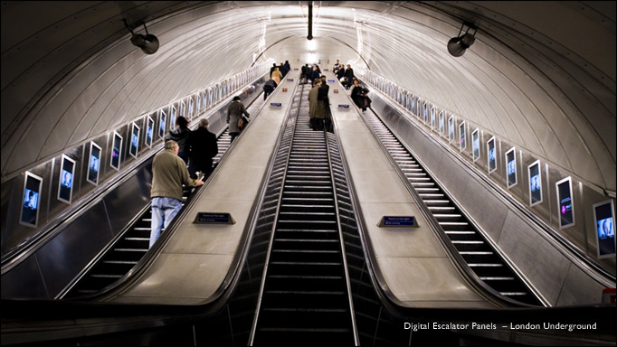 Digital Escalator Panels