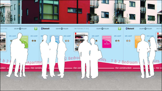 On Site Interactive Hoarding